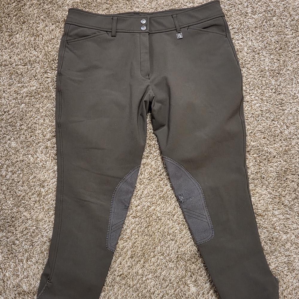 Women's Olive Riding Pants